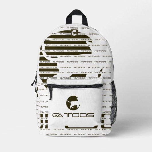 GATTOOS BEDRUKTE RUGZAK (Voorkant)