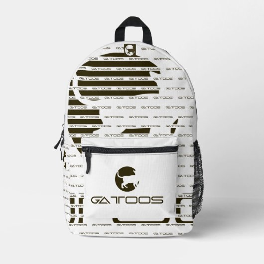 GATTOOS BEDRUKTE RUGZAK (Voorkant)