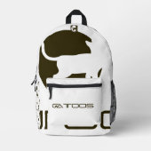 GATTOOS BEDRUKTE RUGZAK (Voorkant)