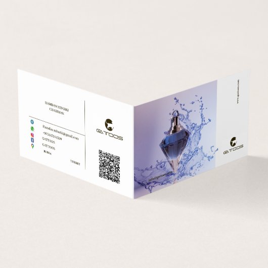 GATTOOS Folded Visitekaartje (Buitenkant)