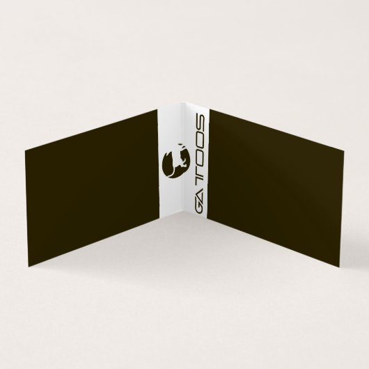 GATTOOS Folded Visitekaartje (Binnen)