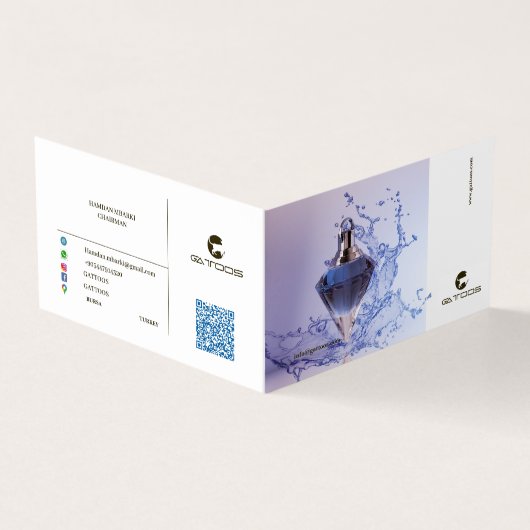 GATTOOS Folded Visitekaartje (Buitenkant)