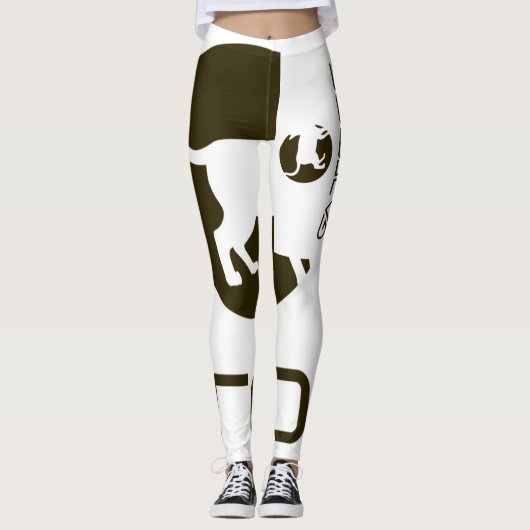 GATTOOS SPORT DRAAG LEGGINGS (Voorkant)