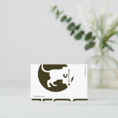 GATTOOS-VISITEKAARTJE VISITEKAARTJE (Staand voorkant)