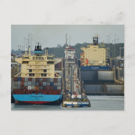 Gatun Locks 1 Briefkaart (Voorkant)