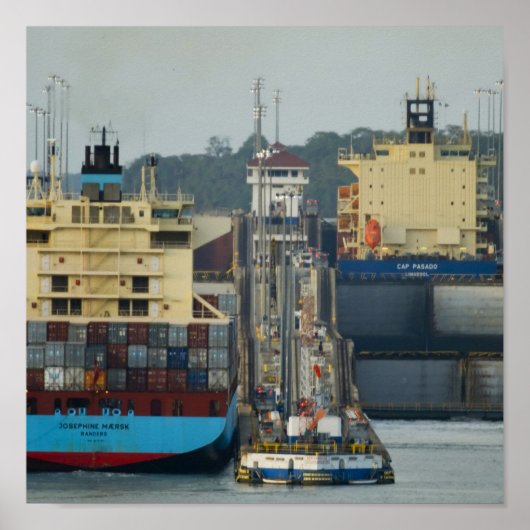 Gatun Locks 1 Poster (Voorkant)
