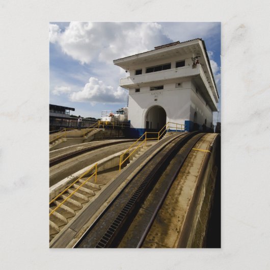 Gatun Locks 6 Briefkaart (Voorkant)