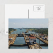 Gatun Locks 7 Briefkaart (Voorkant / Achterkant)