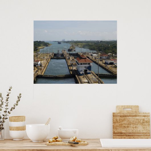 Gatun Locks 7 Poster (Keuken)