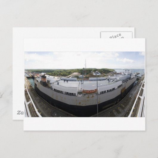 Gatun Locks 9 Briefkaart (Voorkant / Achterkant)