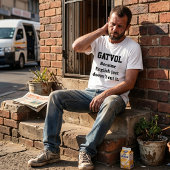 Gatvol - Grappige Zuid-Afrikaanse straattaal Tri-Blend Shirt