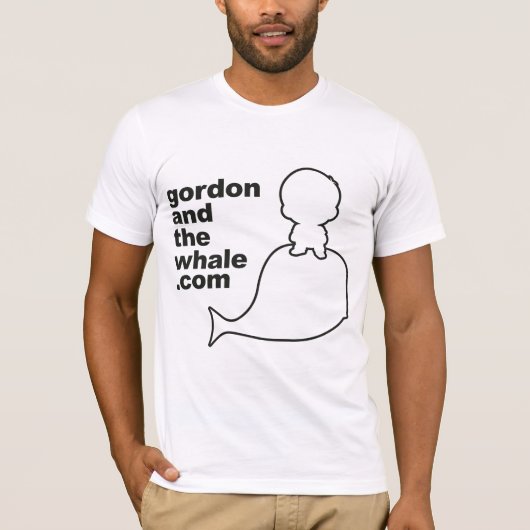 GATW TXT Logo (zwart) T-shirt (Voorkant)