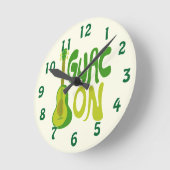 Gauc aan! ronde klok (Hoek)