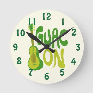 Gauc aan! ronde klok