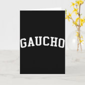 Gaucho  kaart (Gele Bloem)