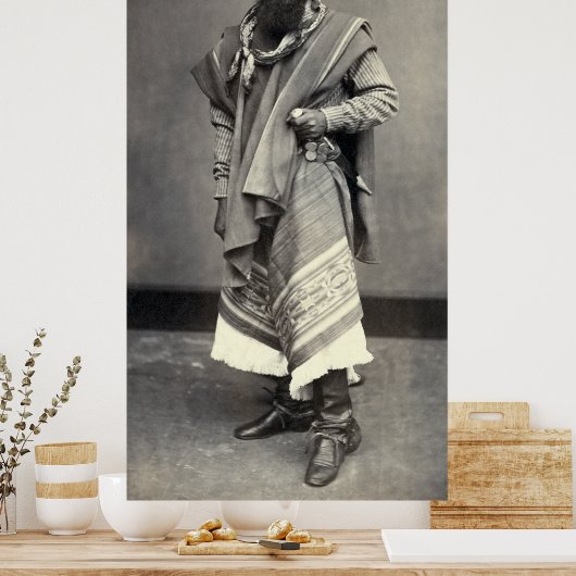 Gaucho of the Argentine Republic 1868 Poster (Keuken)