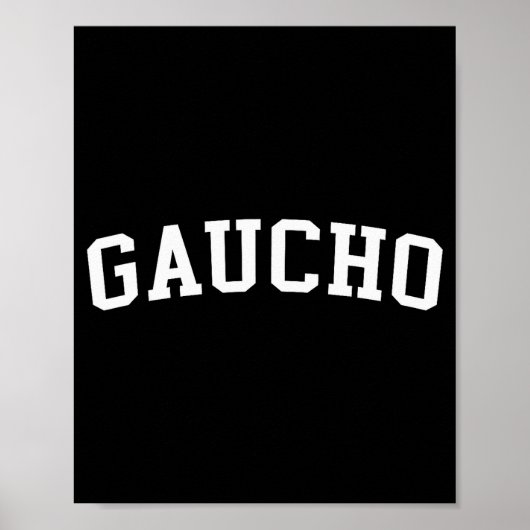 Gaucho poster (Voorkant)