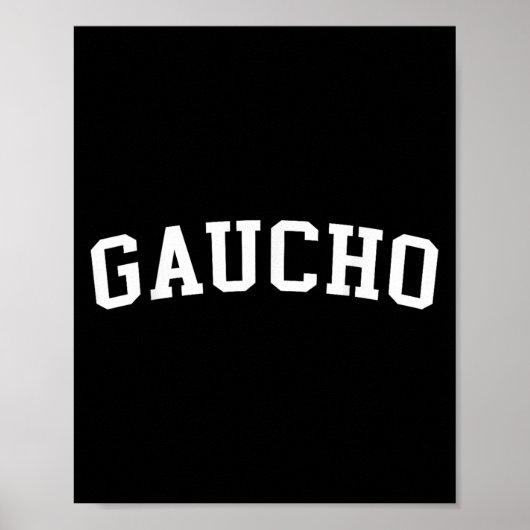 Gaucho  poster (Voorkant)