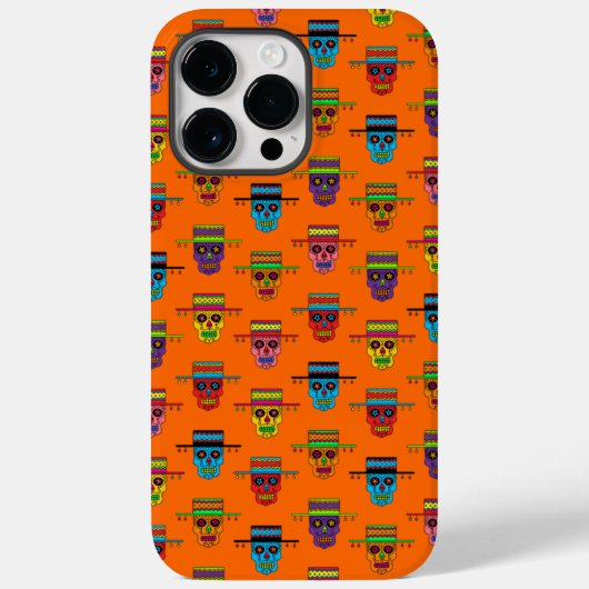 Gaucho Sugar Skull Case-Mate iPhone Case (Achterkant)