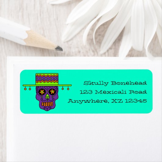 Gaucho Sugar Skull Etiket (Insitu)