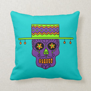 Gaucho Sugar Skull Kussen