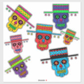 Gaucho Sugar Skull Sticker (Vel)