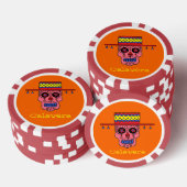 Gaucho Suiker Schedel Pokerchips (Opstapeling)
