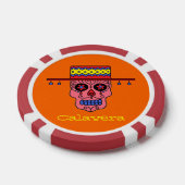 Gaucho Suiker Schedel Pokerchips (Enkel)