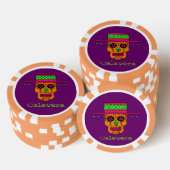 Gaucho Suiker Schedel Pokerchips (Opstapeling)