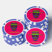 Gaucho Suiker Schedel Pokerchips (Opstapeling)