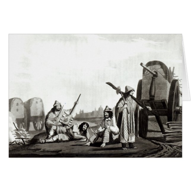 Gauchos van Tucuman, 1820 (Voorkant Horizontaal)