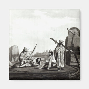 Gauchos van Tucuman, 1820 Magneet