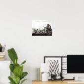 Gauchos van Tucuman, 1820 Poster (Thuiskantoor)