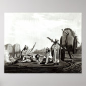 Gauchos van Tucuman, 1820 Poster (Voorkant)