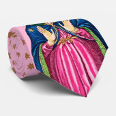 Gaudete! (English: Rejoice) Upper Torso BVM Advent Stropdas (Opgerold)