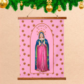 Gaudete! (Rejoice!) with Standing BVM Advent Hangend Wandkleed