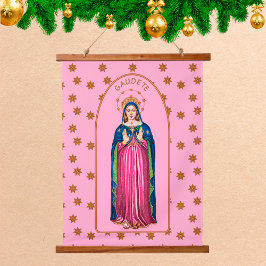 Gaudete! (Rejoice!) with Standing BVM Advent Hangend Wandkleed