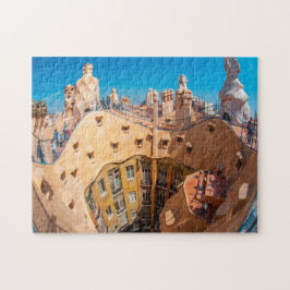 Gaudí Architectuur Barcelona. Legpuzzel