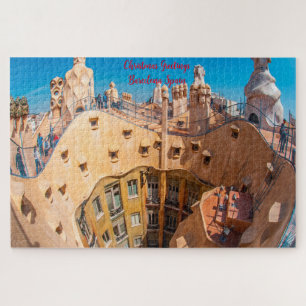 Gaudí Architectuur Barcelona. Legpuzzel