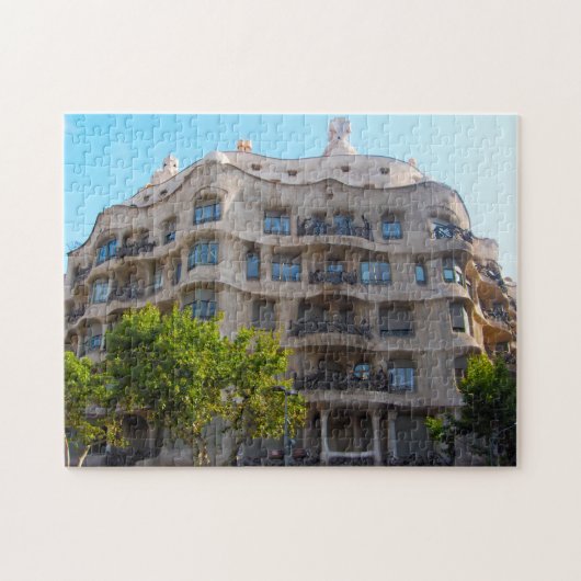 Gaudí Architectuur Barcelona. Legpuzzel (Horizontaal)