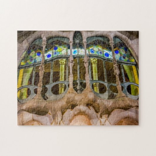 Gaudí Architectuur Barcelona. Legpuzzel (Horizontaal)