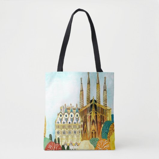 Gaudi Bag. Tote Bag (Voorkant)
