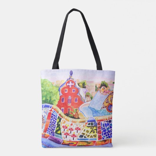 Gaudi Bag. Tote Bag (Achterkant)
