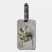 Gaudi Bagagelabel (Achterkant verticaal)