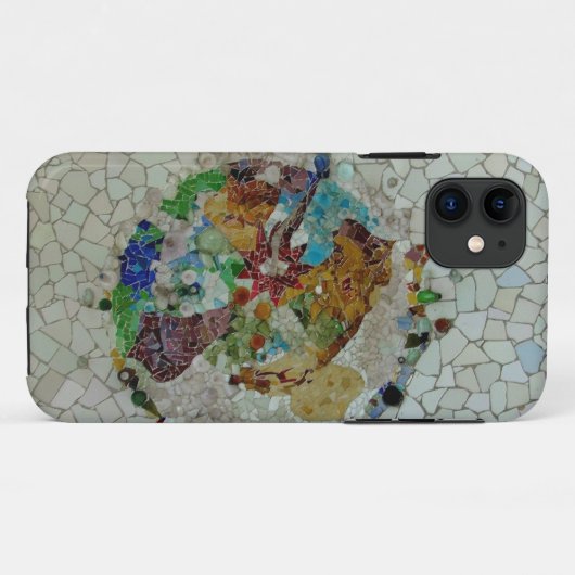 Gaudi-bloem Case-Mate iPhone Case (Achterkant (horizontaal))