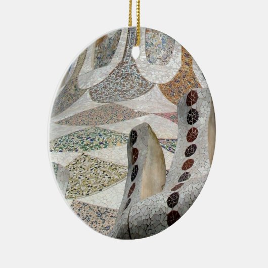 Gaudi Castle Keramisch Ornament (Rechts)