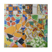Gaudi Ceramic Tile-ontwerp Tegeltje (Voorkant)