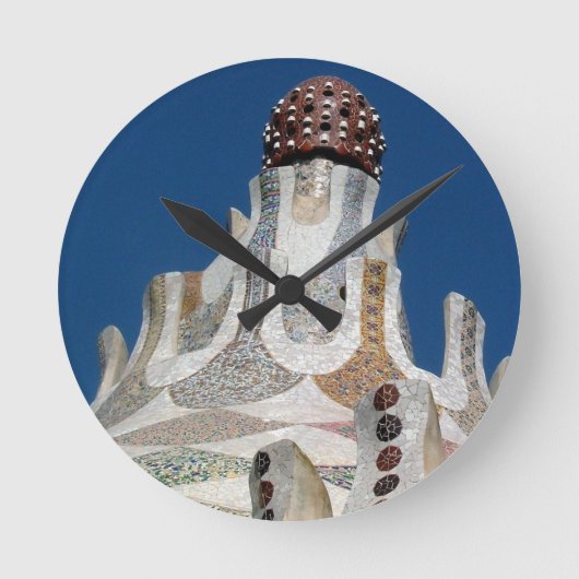 Gaudi Clock Ronde Klok (Voorkant)