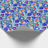 Gaudi geïnspireerd multicolor mozaïek patroon cadeaupapier (Hoek)