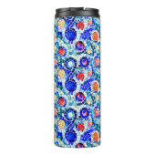 Gaudi geïnspireerd Multicolor Mozaïek Patroon Ther Thermosbeker (Achterkant)